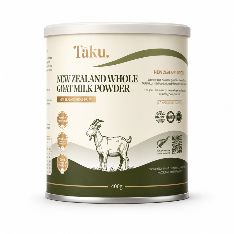 TĀKU 100% Pure NZ Goat Milk Powder