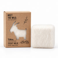 TAKU Goat Milk Wool Felted Soap